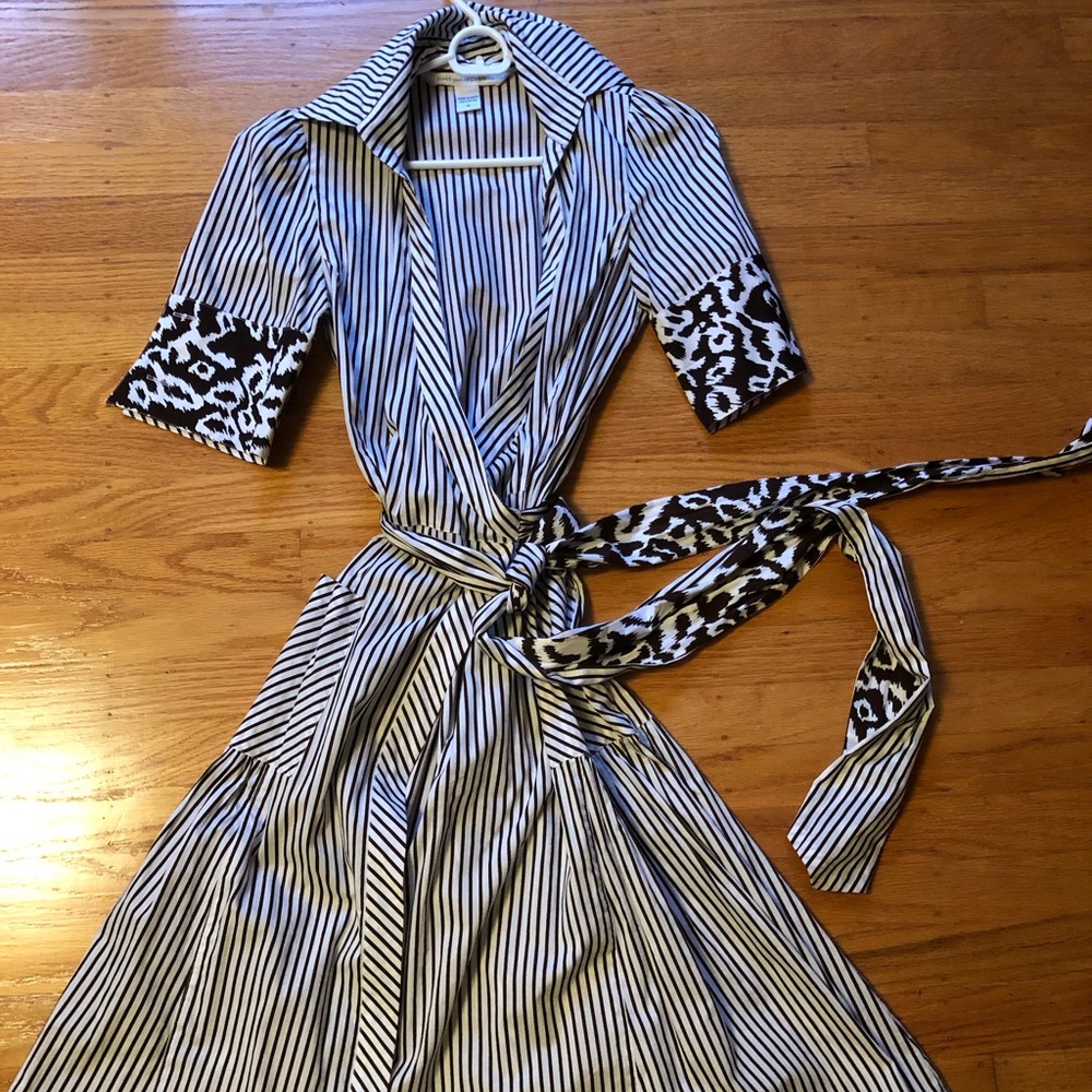 Diane von furstenberg bellette wrap dress